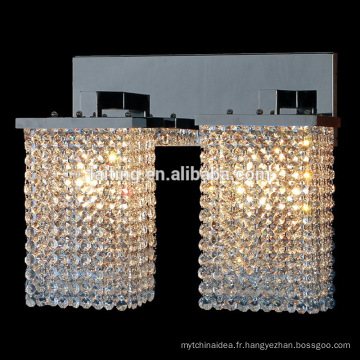 Crystal decorative wall mounting light